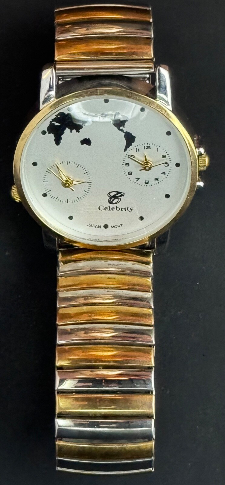 CELEBRITY WORLD WATCH with Japan movement and