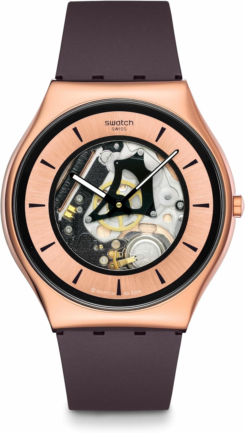 Swatch Skin Irony 42 Unisex Polymer Brown Quartz Copper Flame