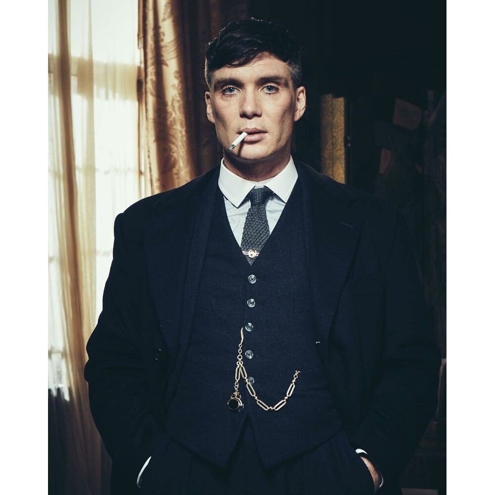 18k Gold Plated Trombone Pocket Watch Albert Chain – Peaky Blinders