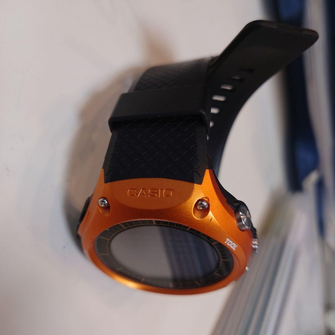 CASIO WSD-F10 Orange Digital Watch