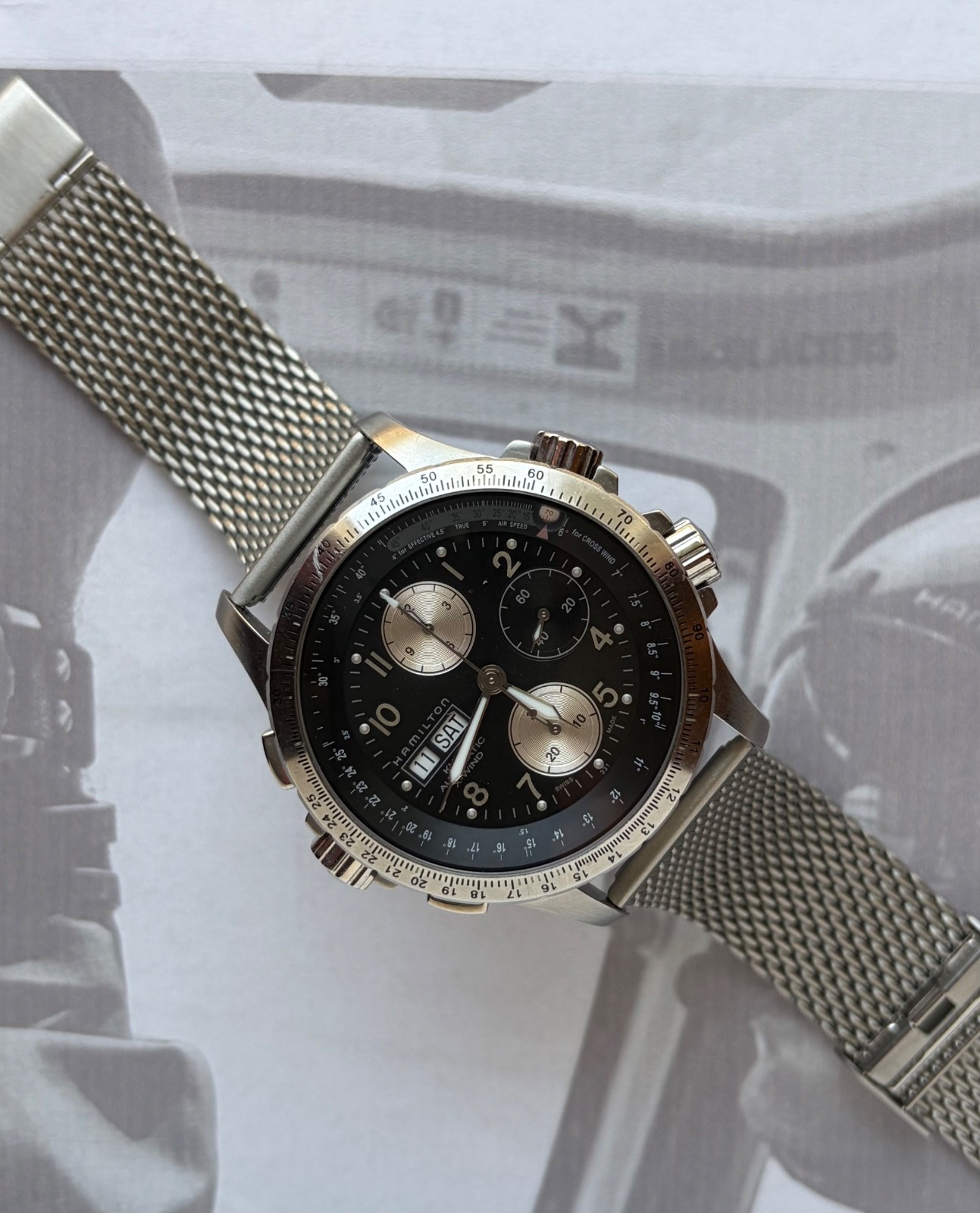 Hamilton Khaki X-Wind Aviation Men’s Automatic Chronograph