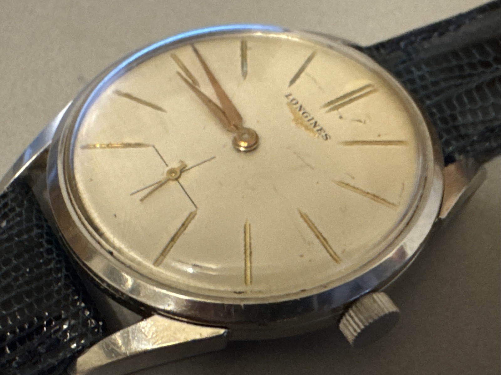Longines Vintage 12.68Z Caliber Overhauled 35mm Tapestry Dial Swiss Made