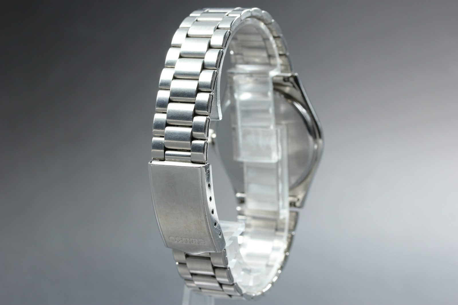 [Near MINT] SEIKO Spirit 7N48-7000 34mm White Dial Qz Men’s Watch from JAPAN