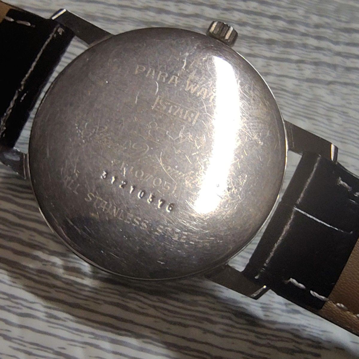 SEIKO Crown Diashock 21 Jewels Manual Used Watch