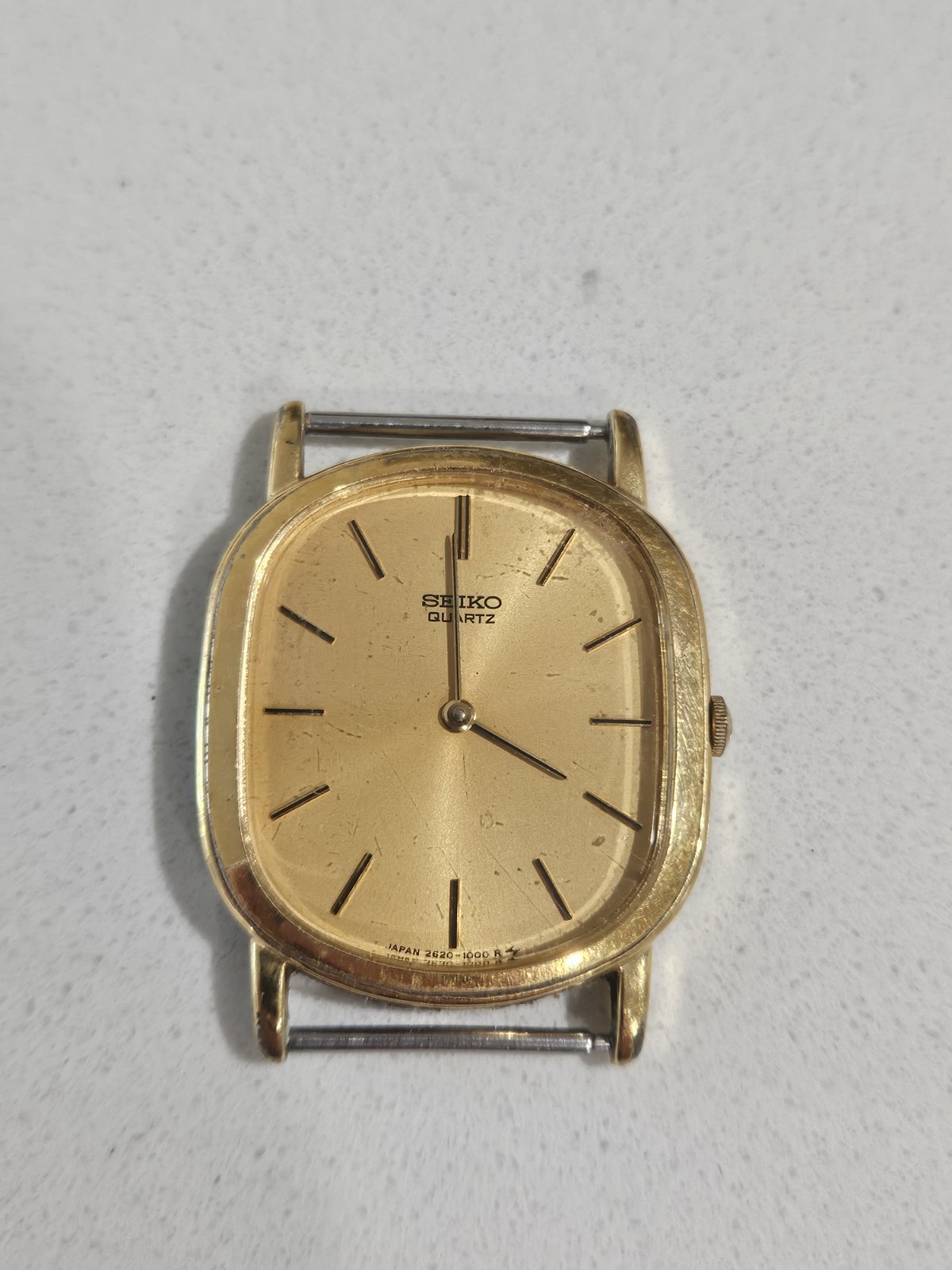 Vintage 1980s Seiko Quartz 2620-5559 Watch For Parts/Repair