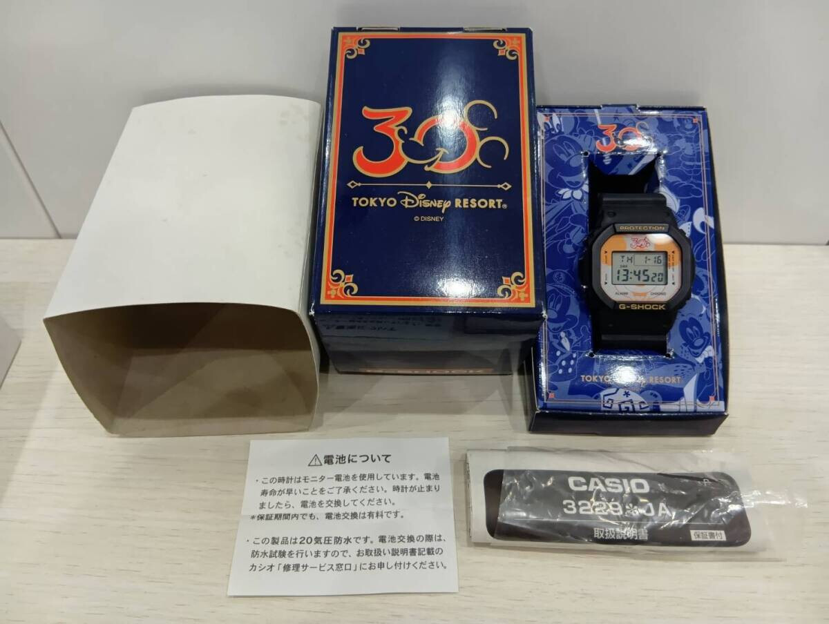 G-Shock Tokyo Disney Resort Limited Edition 30th Anniversary DW-5600VT / JAPAN