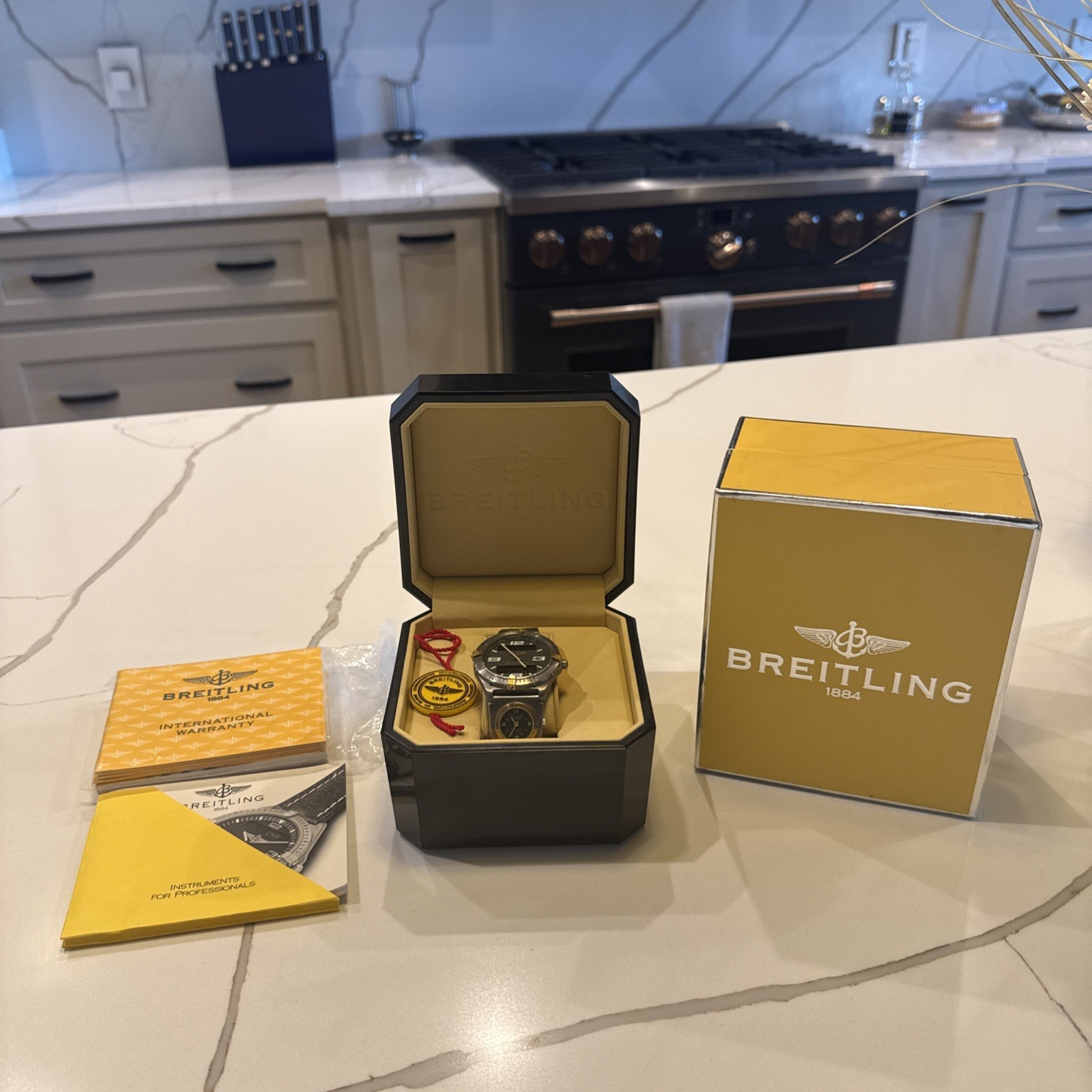 Breitling Aerospace Chrono Titanium & 18K Gold | F75362+F70172 | Box & Papers