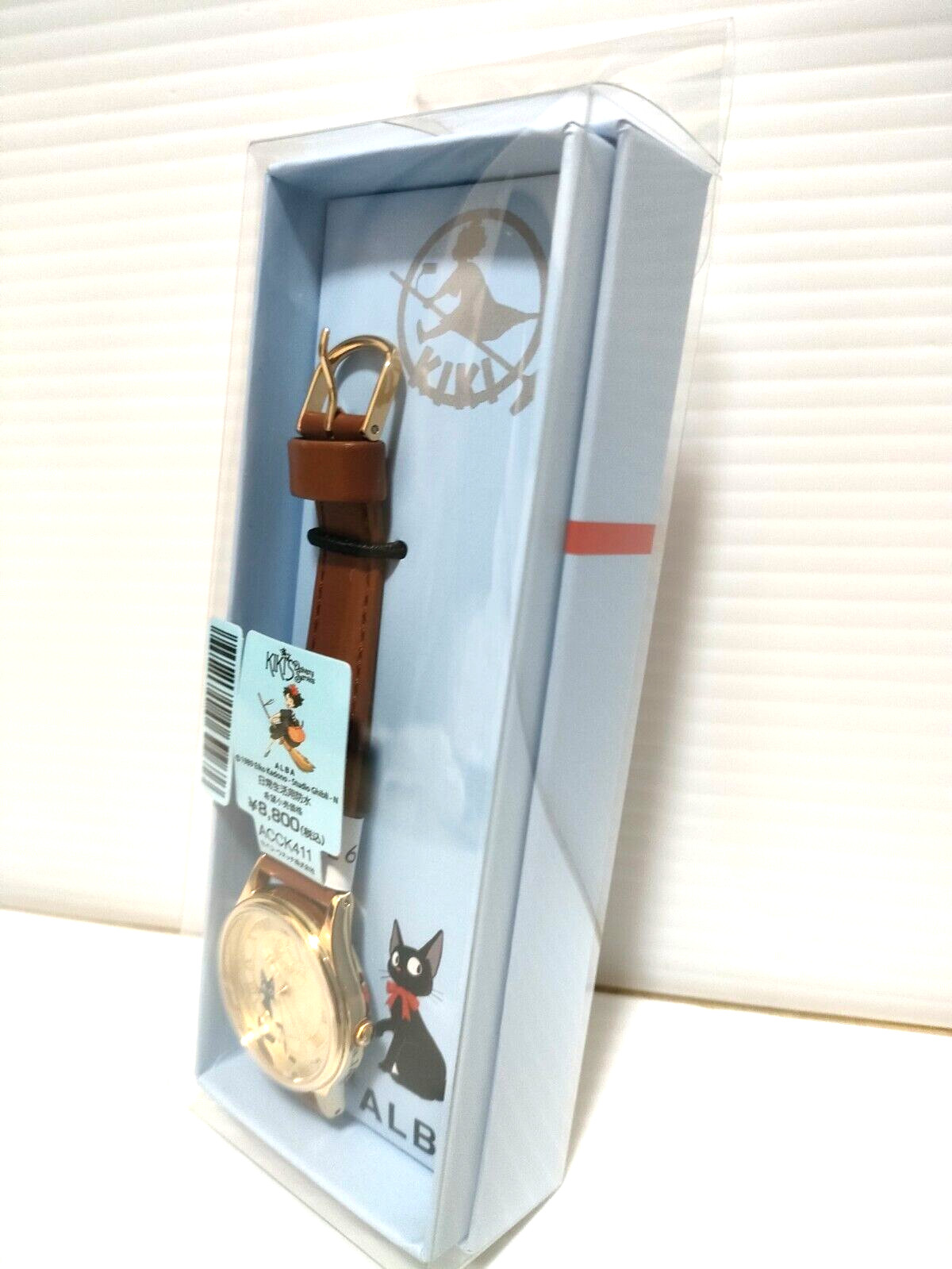SEIKO ALBA ACCK411 Studio Ghibli Watch Kiki’s Delivery Service Jiji Gold Japan