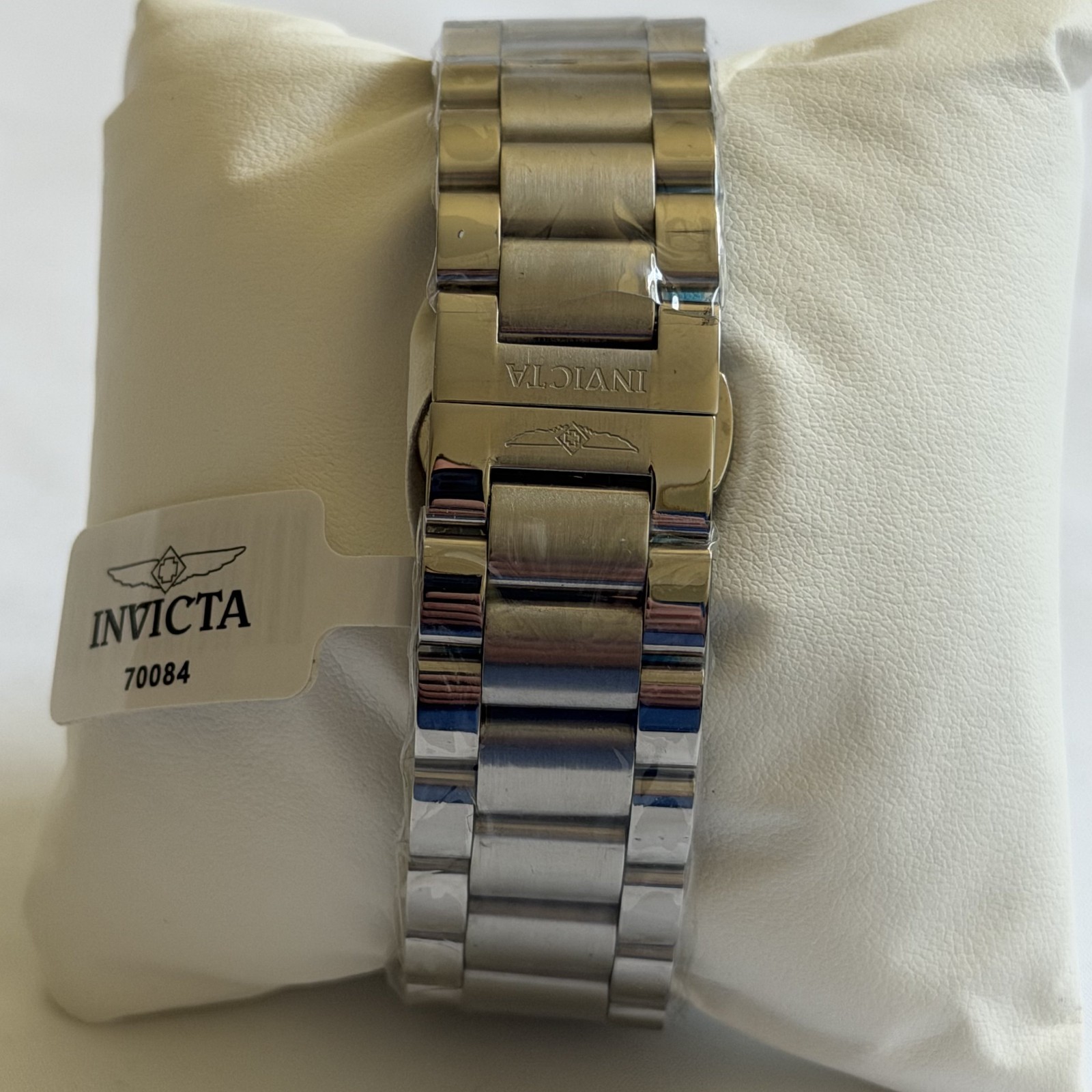 Invicta 70084 Racing Interpoint Men 43.5mm Steel Automatic Skeleton Watch New