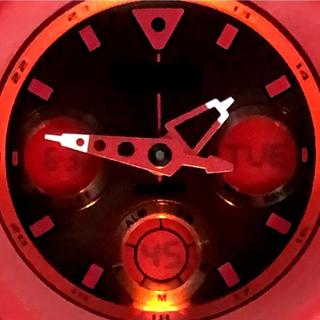 G-Shock AWG M535C 4A RED OUT 35th Anniversary Red Out Matte Finish Radio Solar A