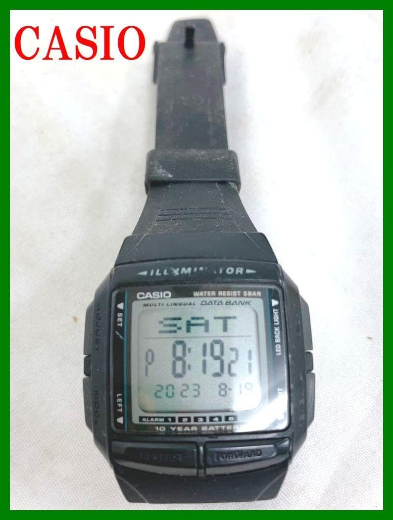 CASIO DATABANK Digital Watch DE-36