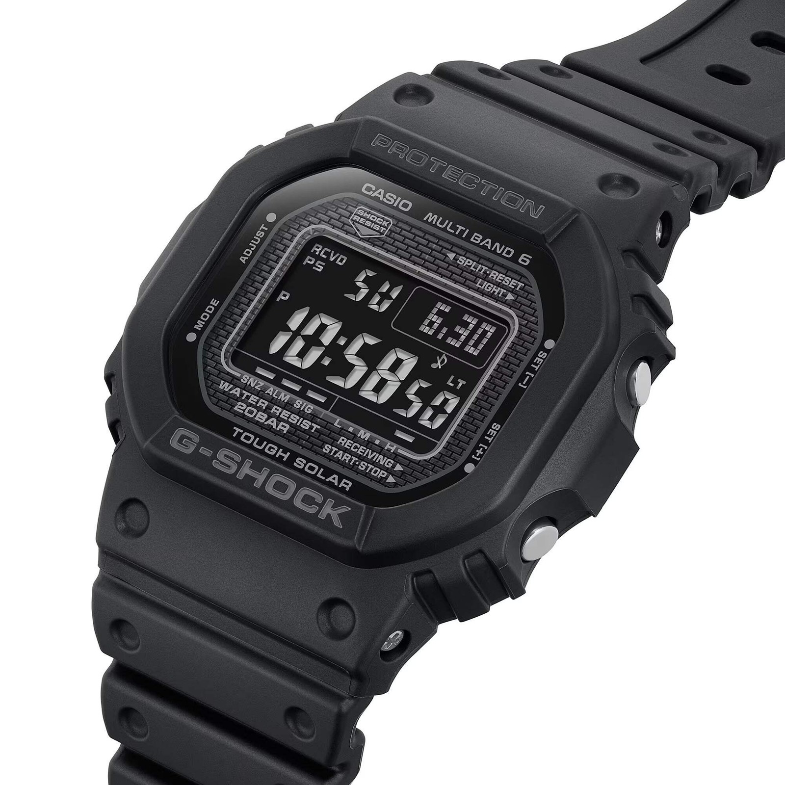 CASIO G-SHOCK GW-5000HS-1 GW5000 SOLAR / MULTIBAND 6 DIGITAL WATCH