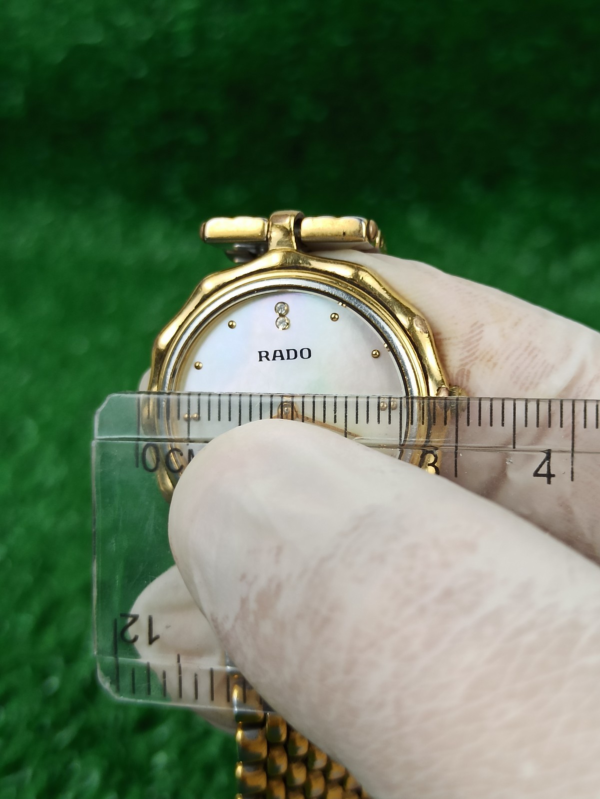 Iconic Model Rado Florence Classic Watch & Gold Tone Swiss Movement 80s Quartz