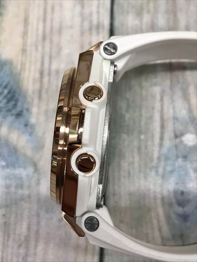 Duty Paid US Only CASIO G-Shock G-MS BABY-G MSG-W200G white USED working