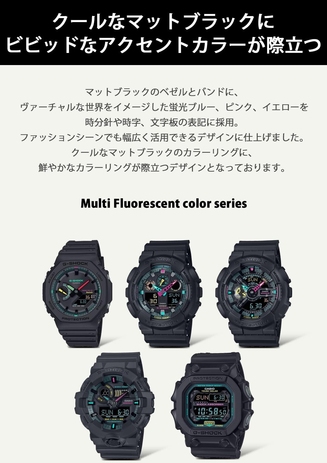 Casio G-shock GA-110MF-1AJF new with box from Japan 55 × 51.2 × 16.9 mm 72 g