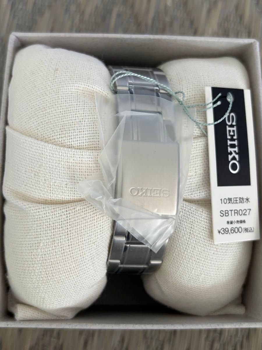 New Seiko Selection Men s 8T Chrono SBTR027 Wristwatch
