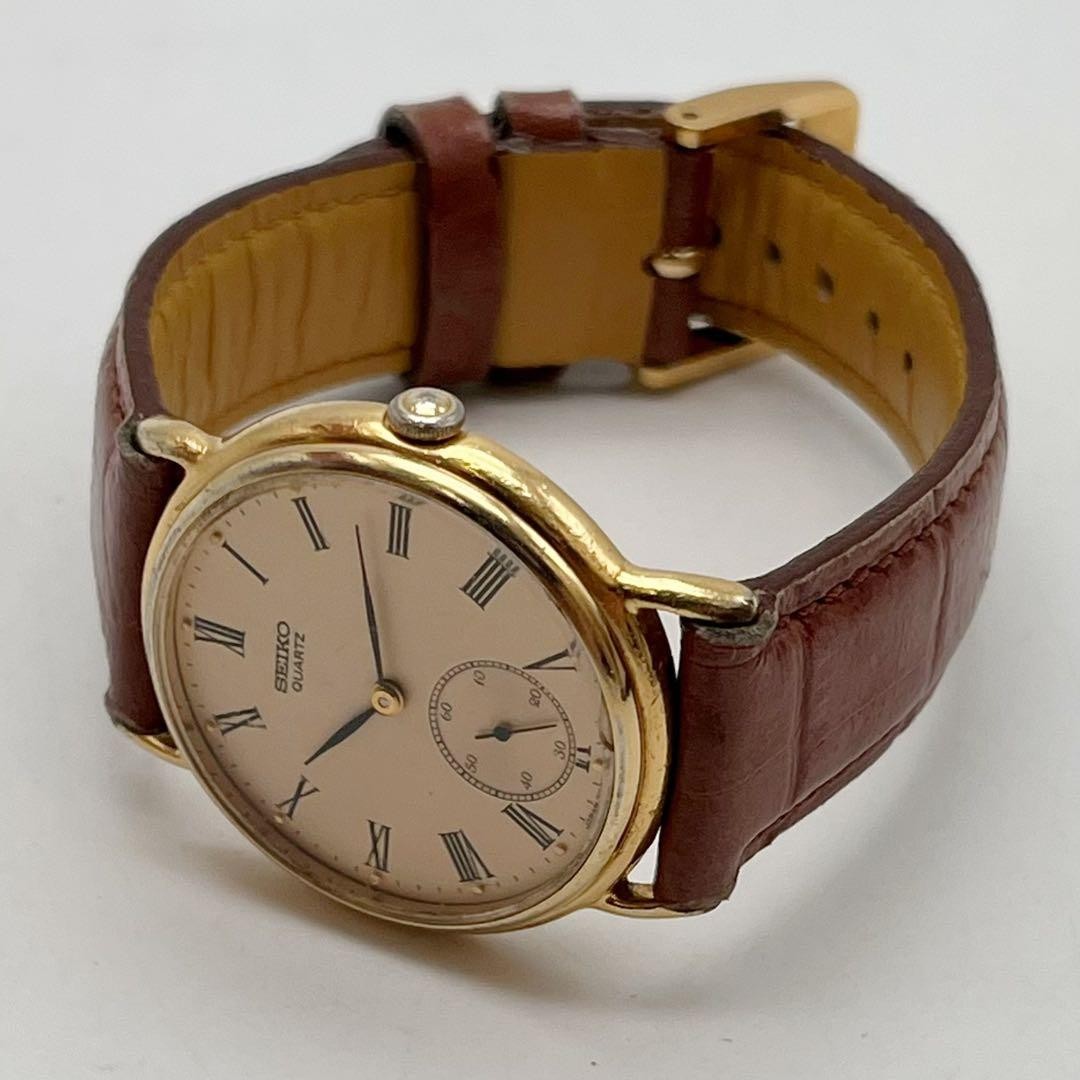 SEIKO 2628-0010 Small Seconds Gold Men’s Watch