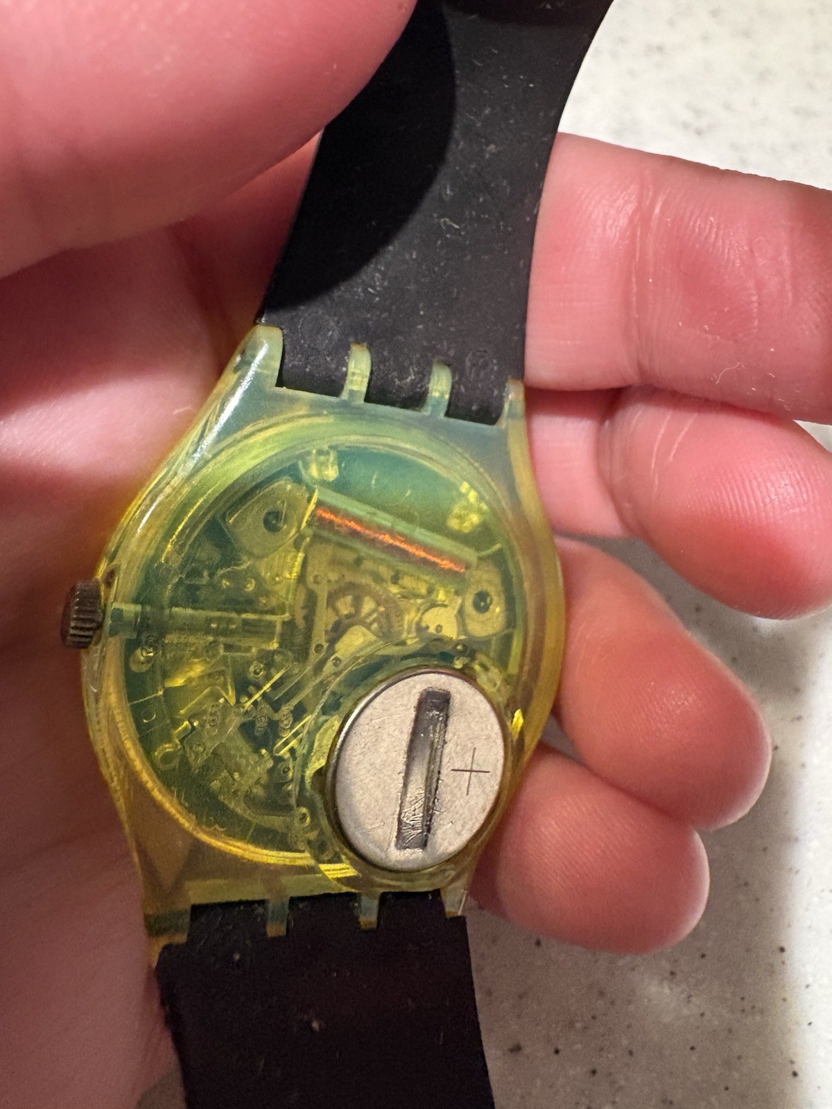 Swatch Sport Watch Multicolour AG 1991 Model needs battery untested