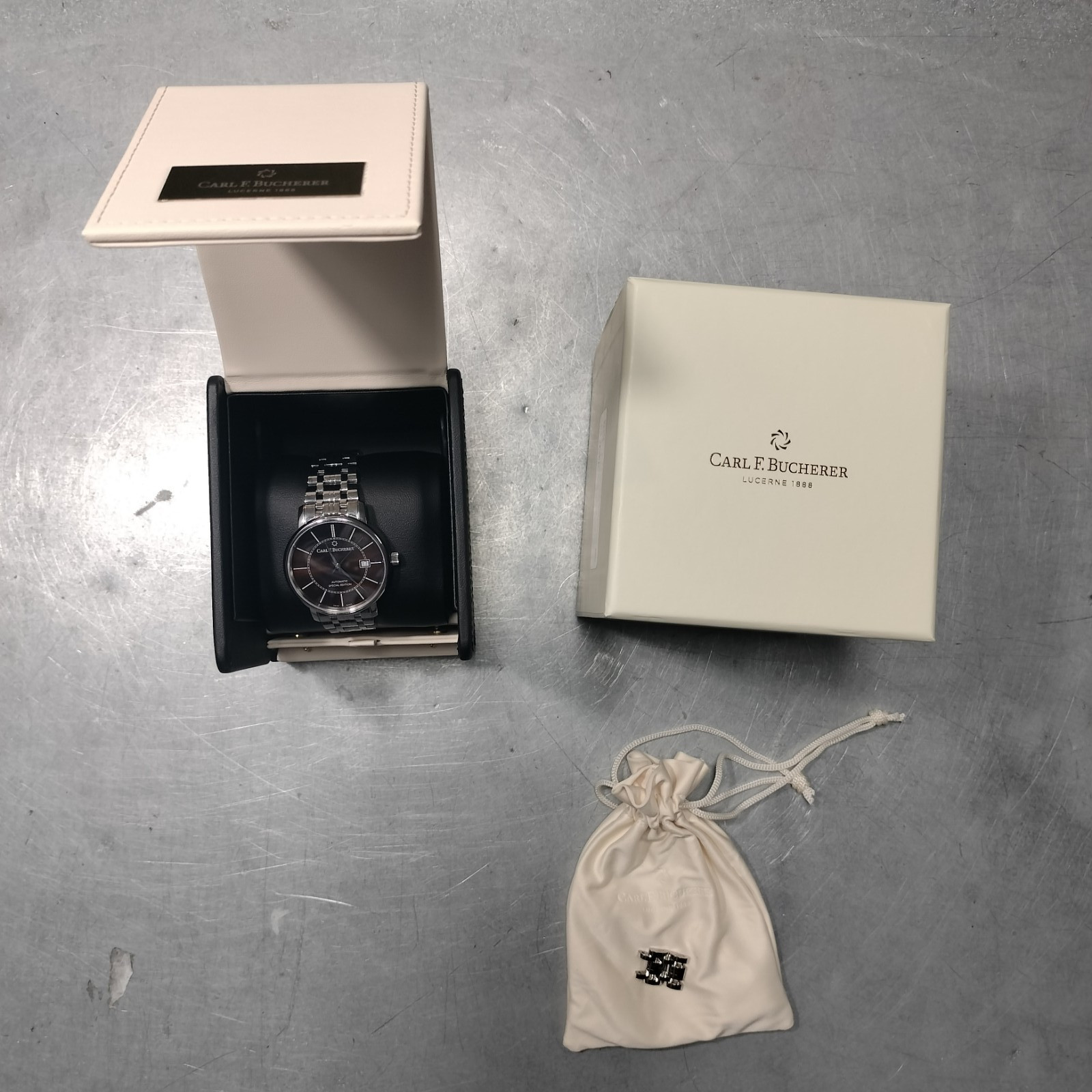 Carl F. Bucherer Adamavi Automatic Brown Dial Wristwatch 00.10318.08.93.21 p8243