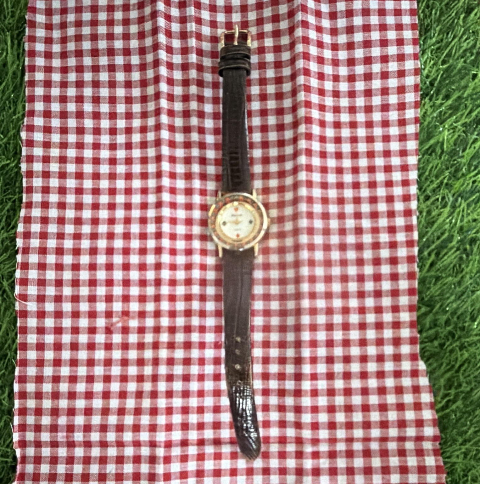 Raketa Pocket Watch Manual Mechanical Cards Dial Gold/Silver Case White Dial