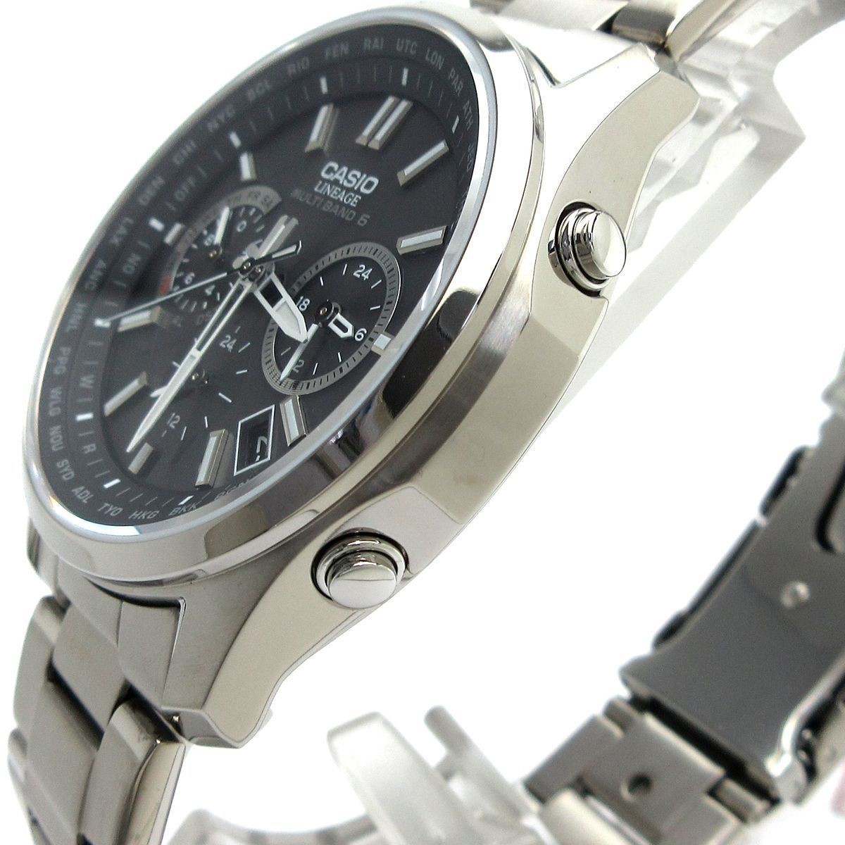 Casio Lineage LIW-M610TSE-1AJF Solar Radio Multi-Band Sapphire Japan Import
