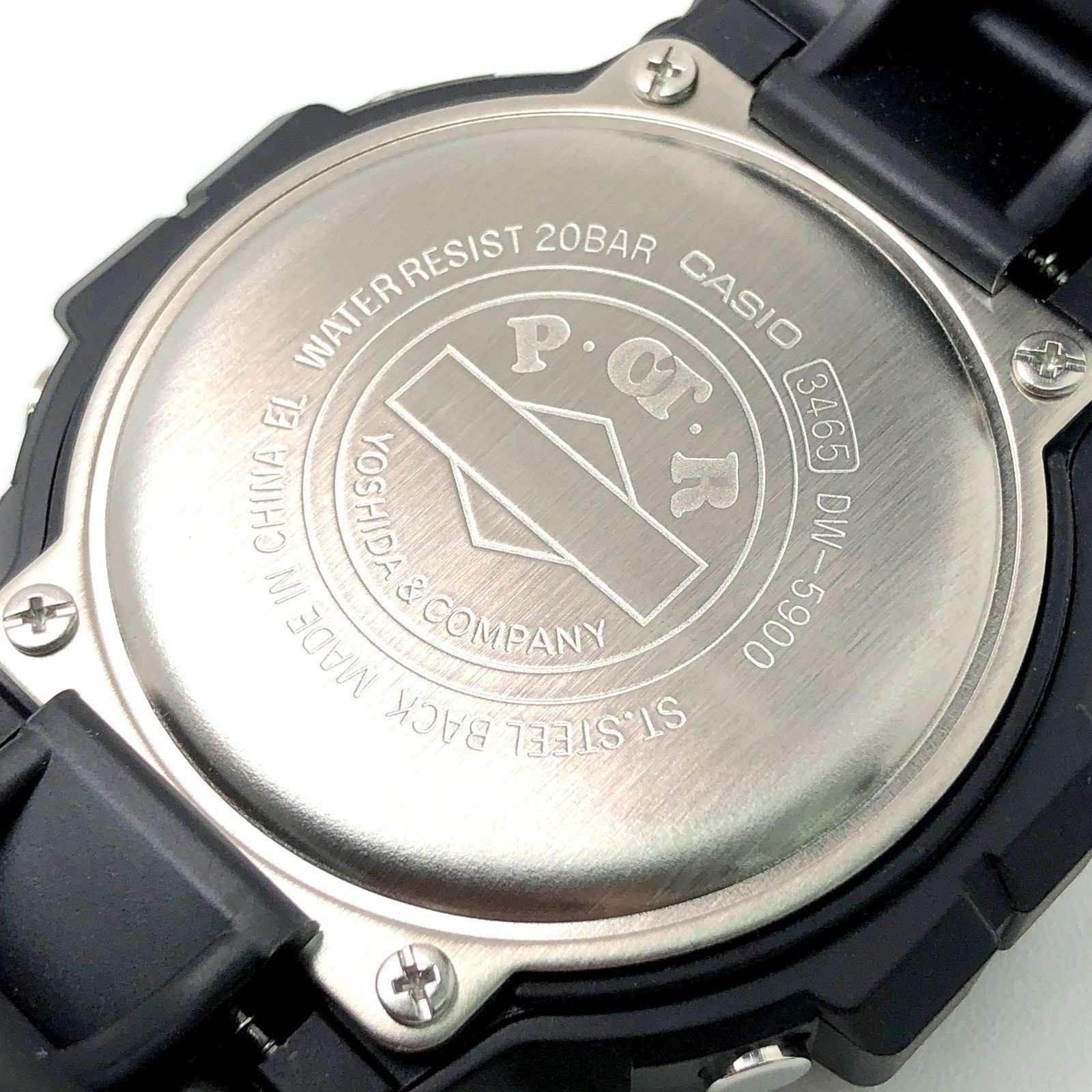 G SHOCK DW 5900 POTR First Collaboration Model Yoshida Bag Porter Turquoise Blue