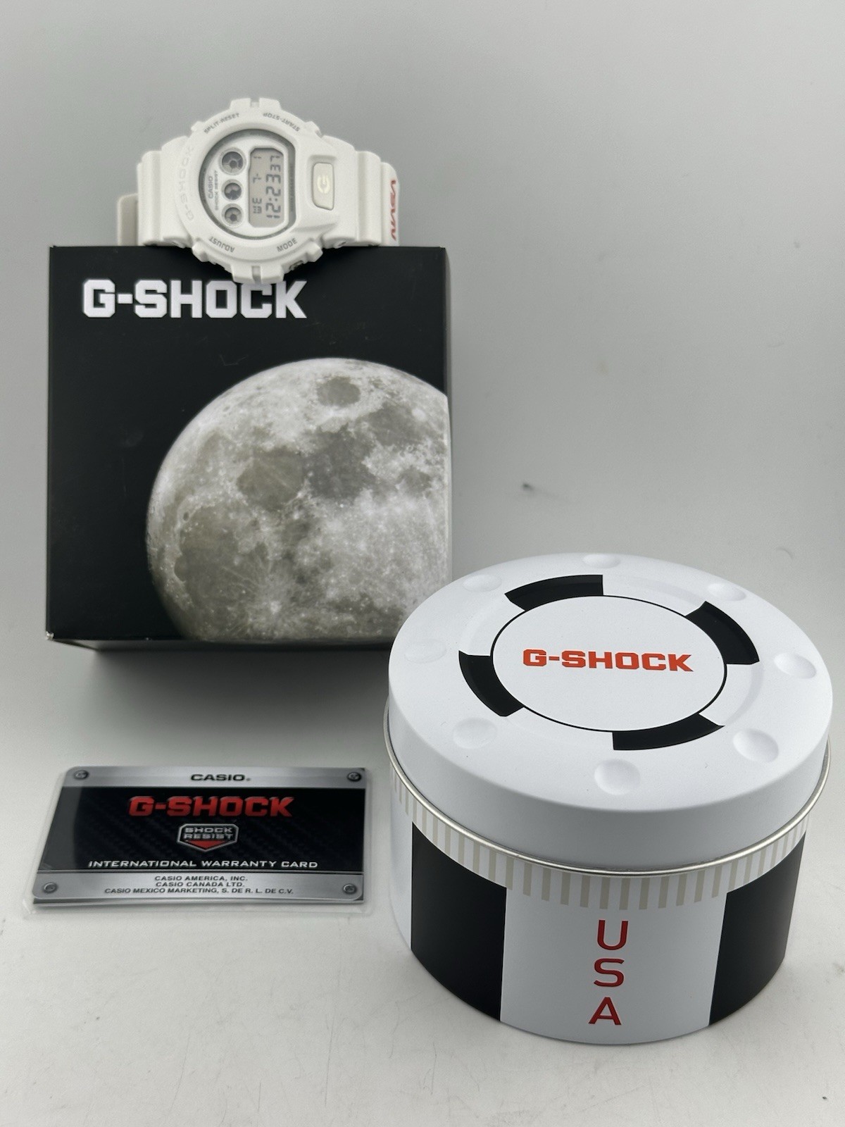 Casio G-Shock Limited Edition NASA Collab Watch DW6900NASA237 Brand New In Box