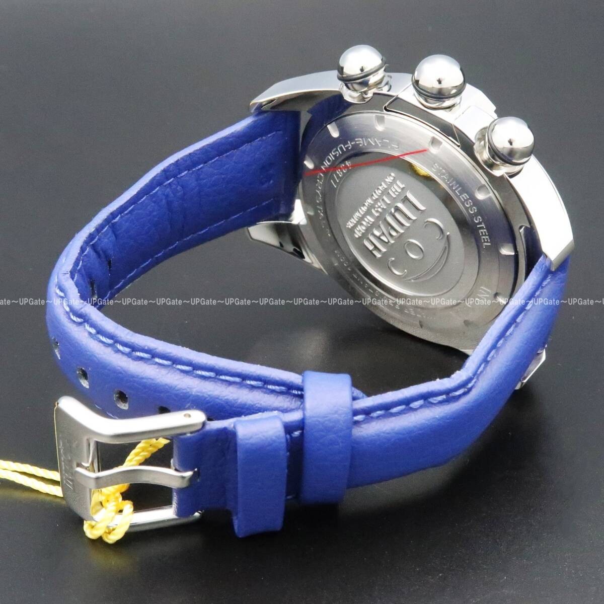 [A3P] Invicta Lupah 43877 Chronograph Elegant Blue Dial Polyurethane [b9x]