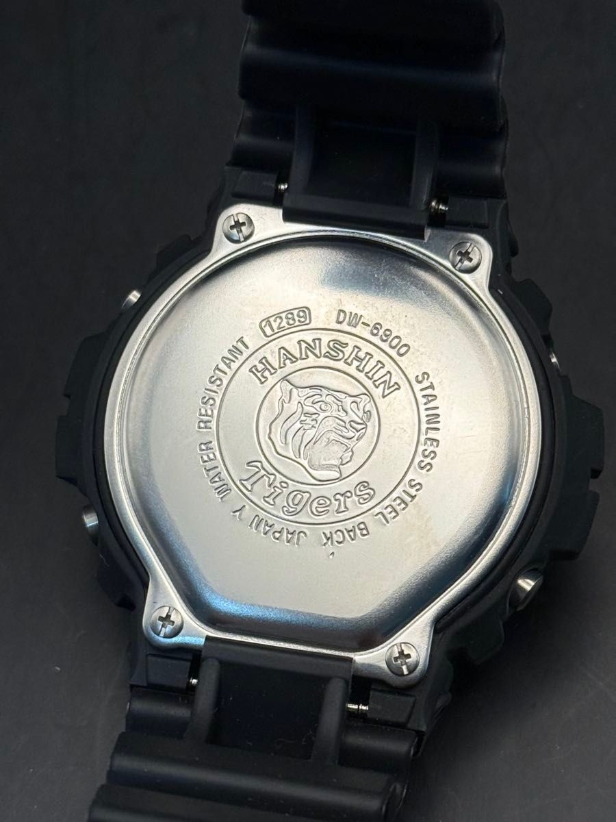CASIO G-SHOCK × Hanshin Tigers collaboration model DW-6900BHTG-9JF
