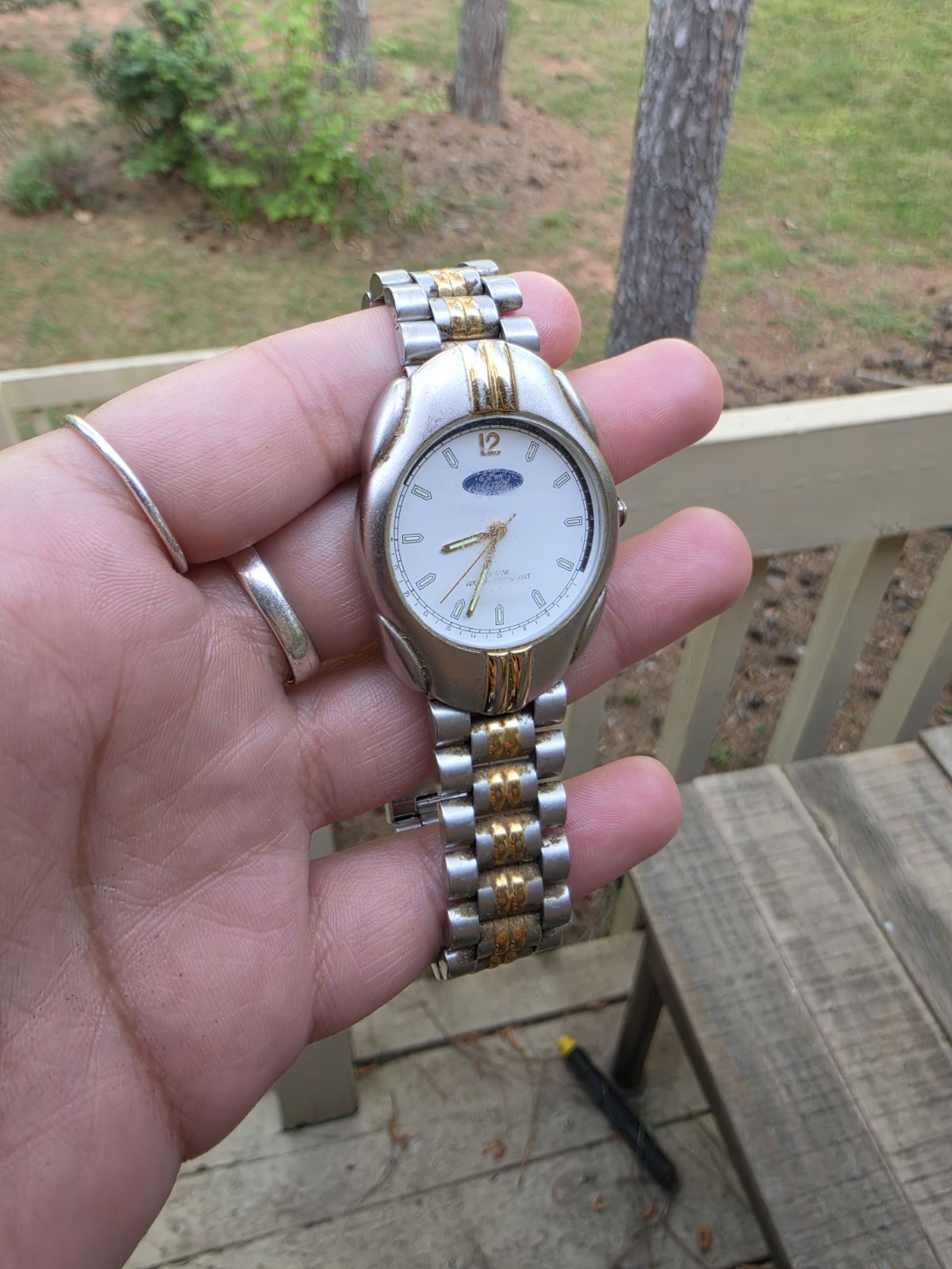 Vintage Ford Motors Watch Ford Dealer Watch