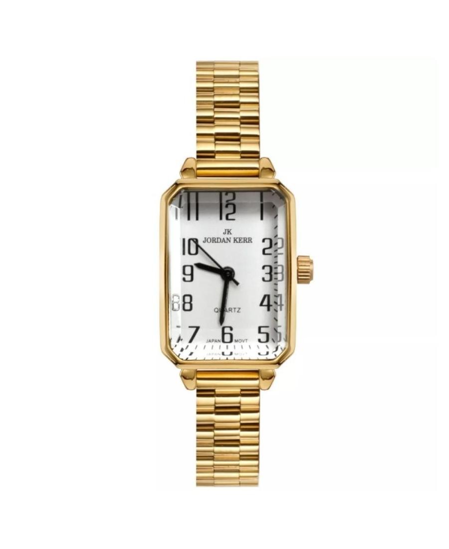JORDAN KERR Women Analog Quartz Casual Watch Classic Dress 20mm Waterproof Recta