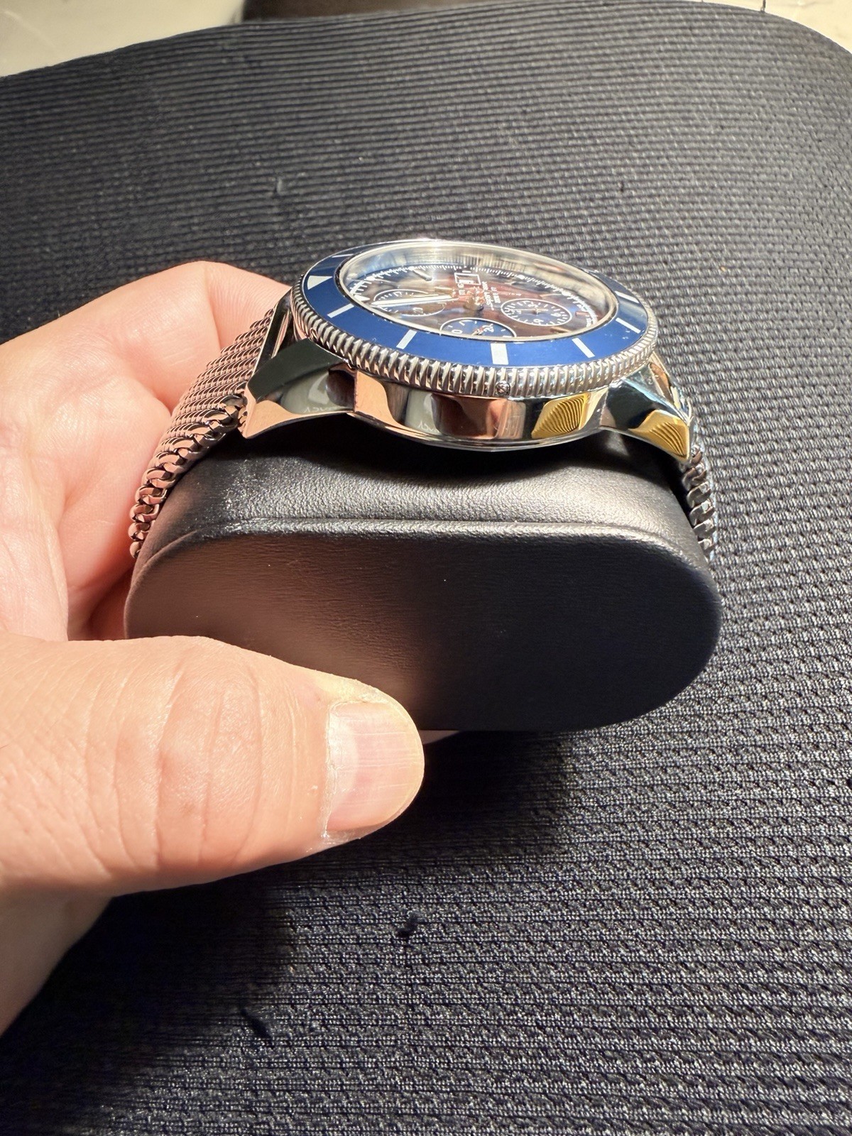 Breitling Super Ocean Heritage Blue Dial Chronograph A13320 With Extra Band