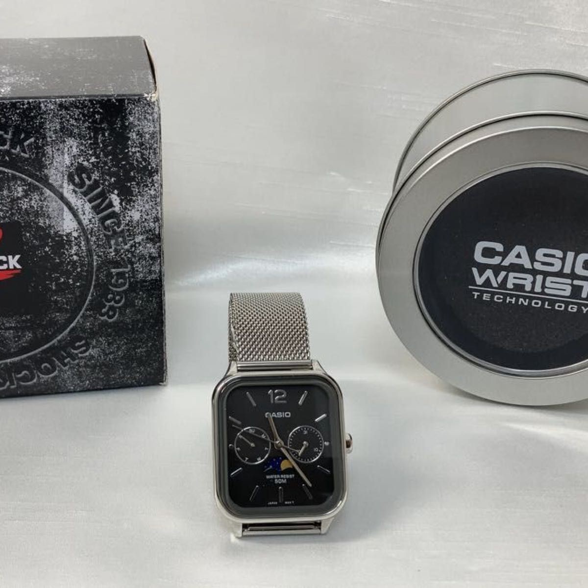 Excellent Condition CASIO MTP M305 Casio Moon Face Wristwatch Working Condition