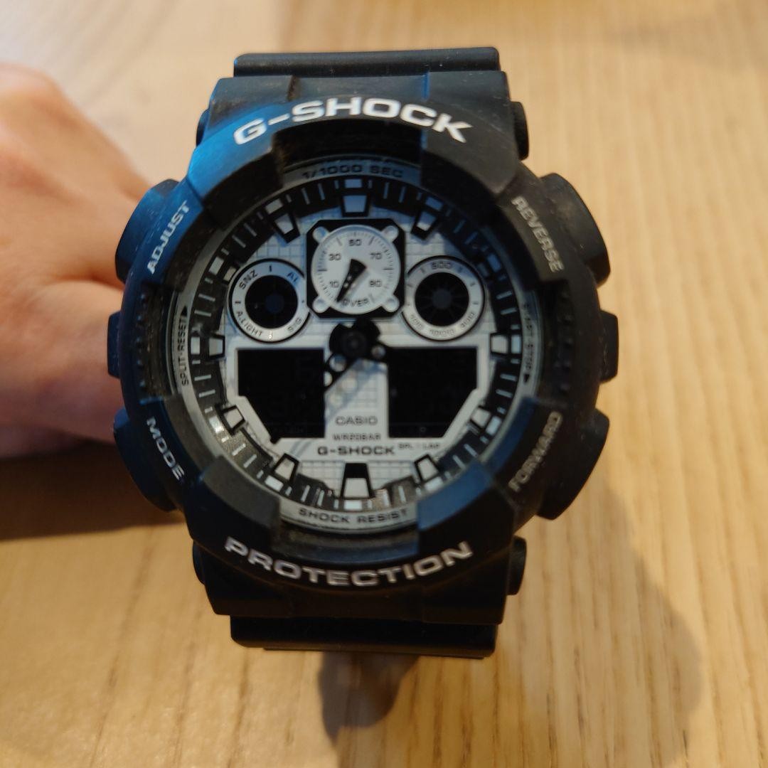 CASIO G-Shock GA100BW-1ACR
