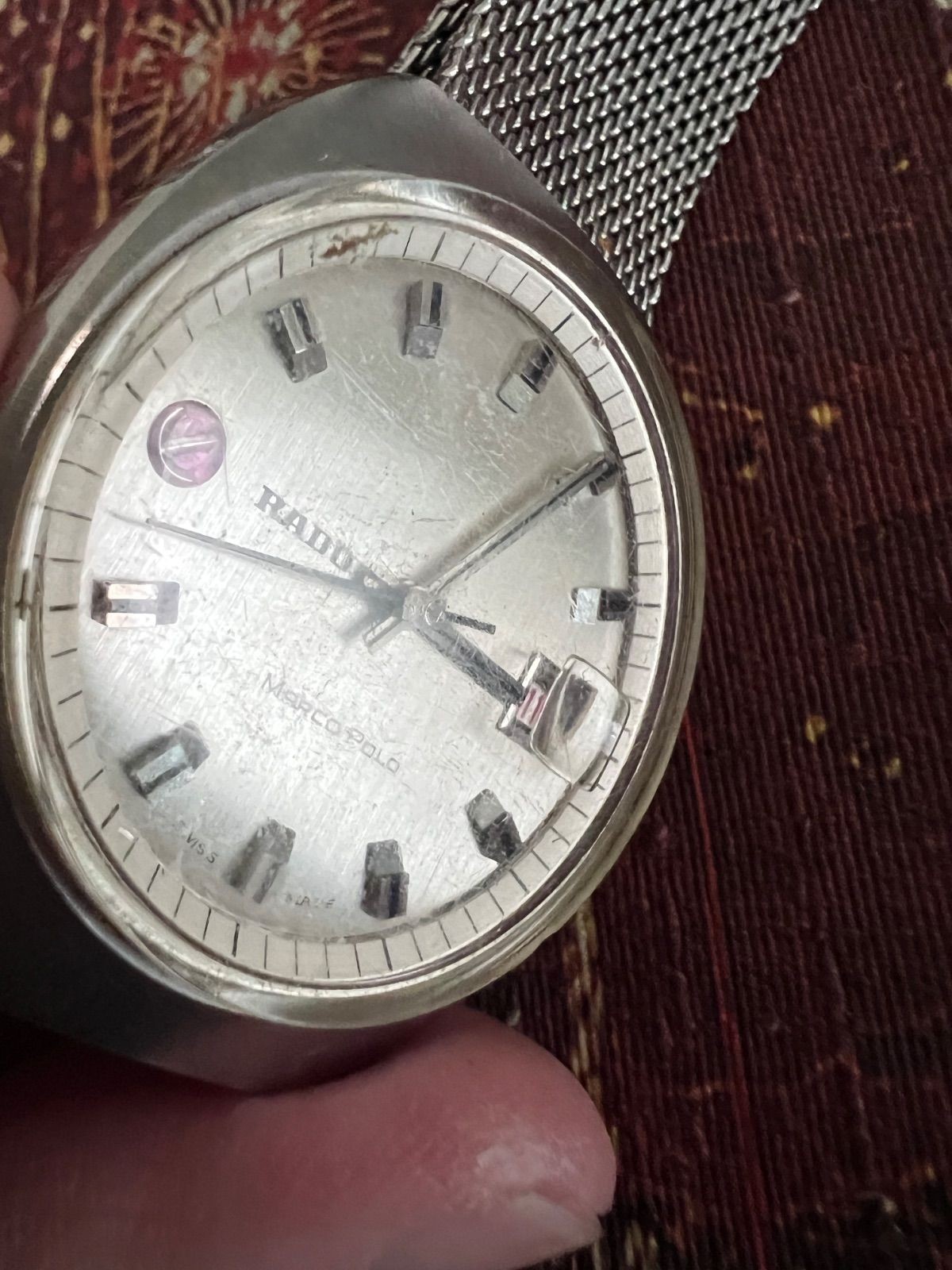 RADO Marco Polo Automatic Men’s Wristwatch 33mm Antique wrist 20.5cm/8.1in