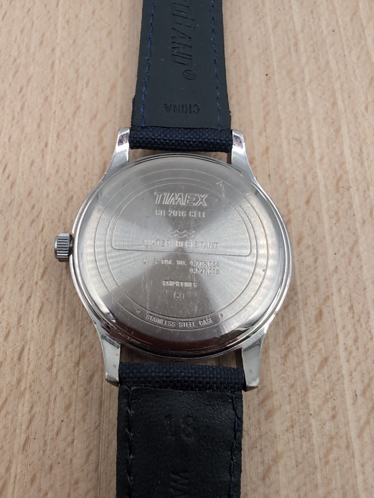 Early Timex Indigo Quartz Watch Blue Dial G0 Philippines