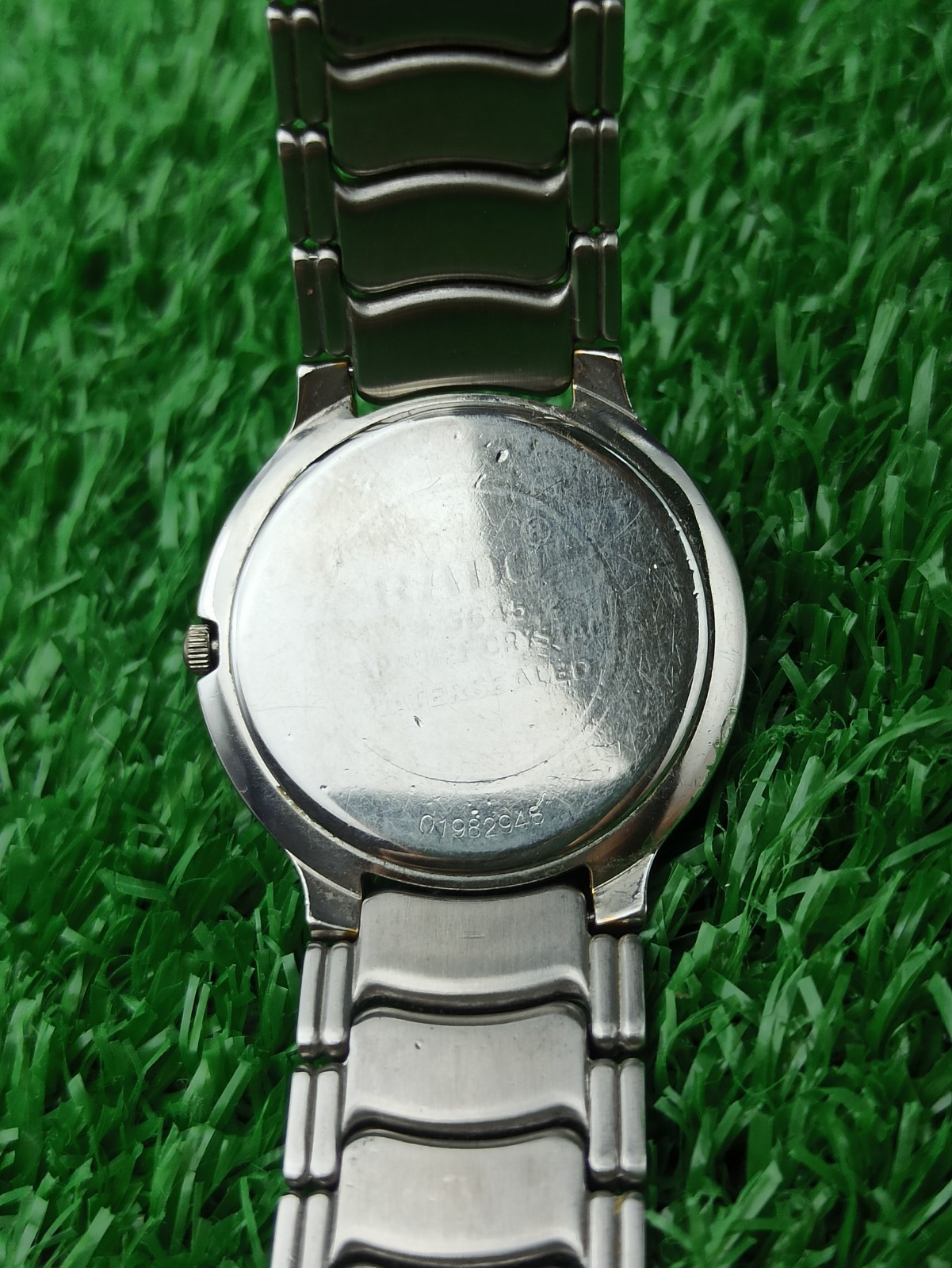 LUXURY RADO FLORENCE CLASSIC WATCH QUARTZ DARK DIAL MEN VINTAGE 80s SWISS MADE