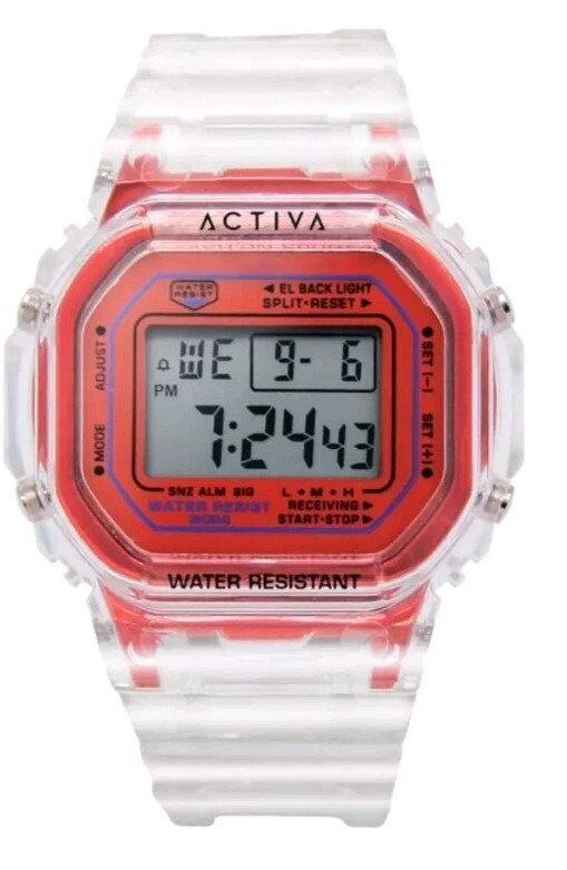 Invicta Men’s Watch Shock Resistant Clear Red, ACW424-009 Superb