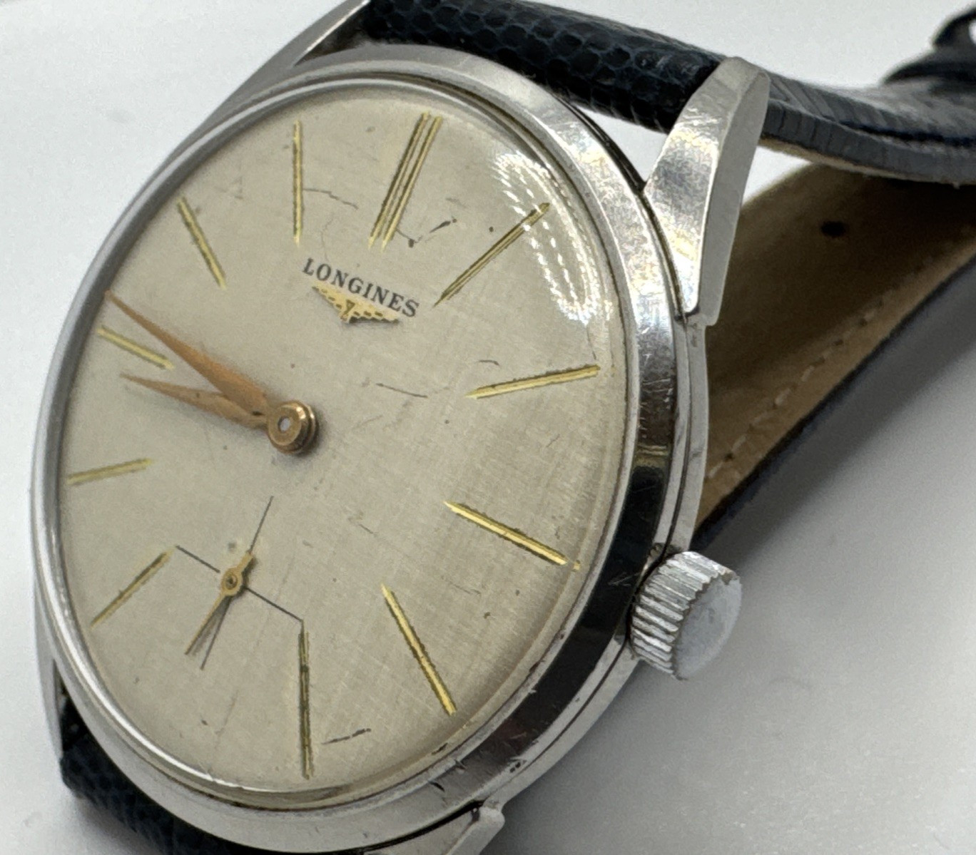 Longines Vintage Caliber 12.68Z Refurbished 35Mm Tapisserie Swiss Made