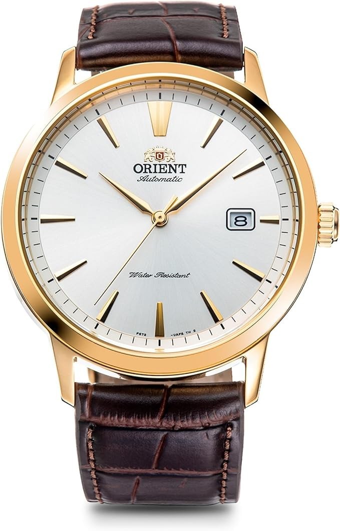ORIENT RN-AC0F04S RA-AC0F04S Symphony III Gold Silver Dial Men’s Watch New