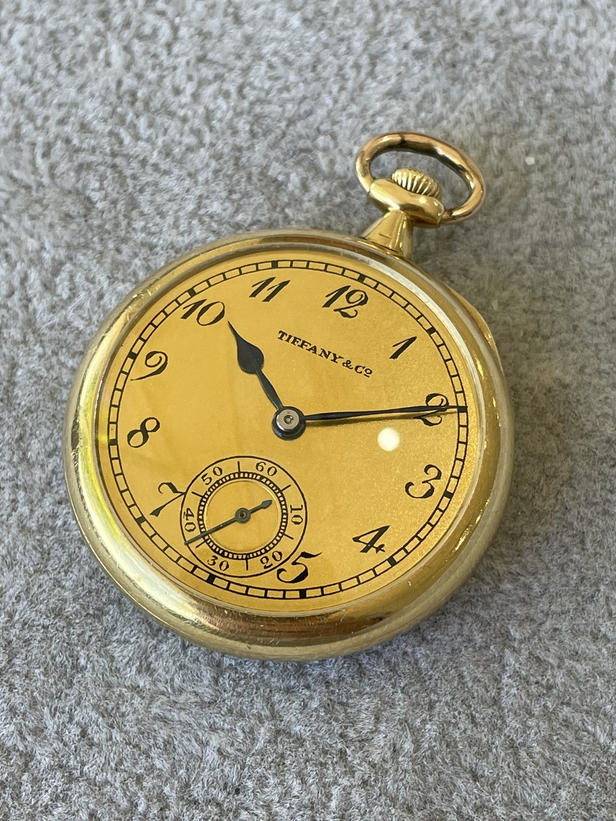 Patek Philippe Tiffany & Co. 18k Double Signed Pocket Watch C.1912 Runs “Extra”