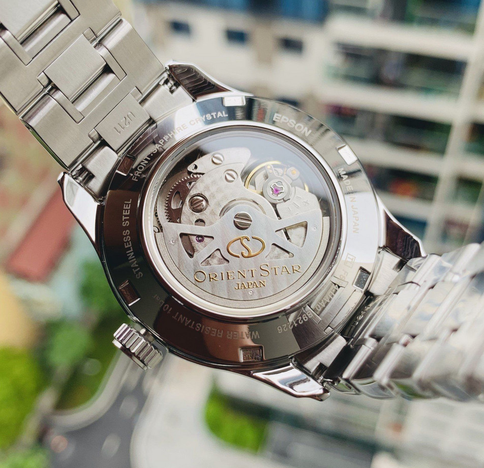 Orient Star Automatic Silver Dial Sapphire Crystal Men’s Watch RE-AT0003S