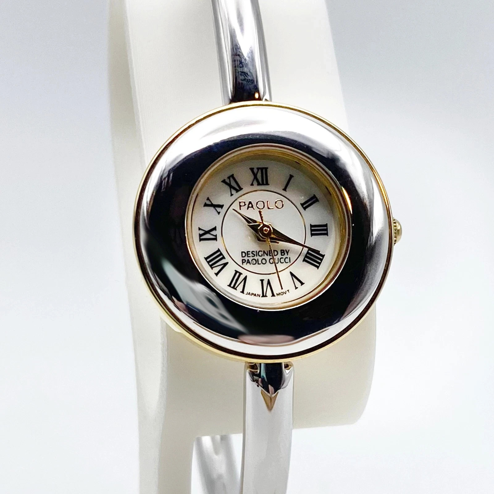 Paolo Designed by Gucci Watch Changeable 2 Extra Bezels and Bands New in Box