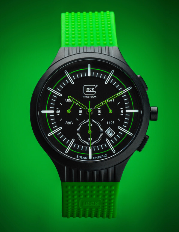 Glock Limited Edition Precision 35th Anniversary Titanium Solar Chrono W G2U