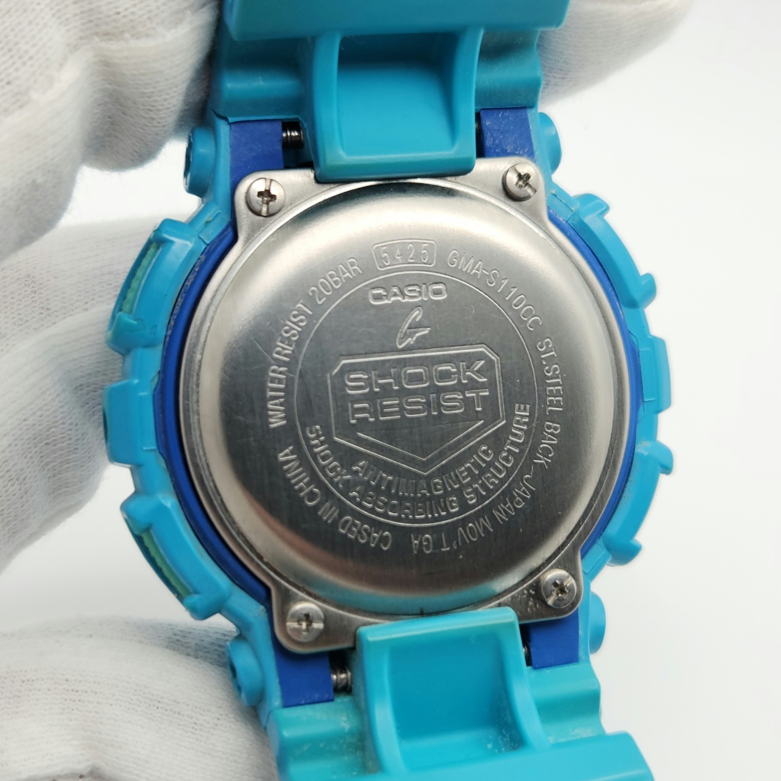 Casio G-Shock GMA-S110CC Men’s Blue Ana-Digi Quartz Watch