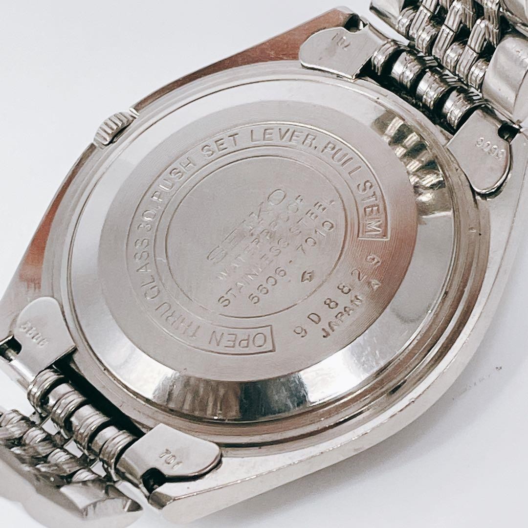 Working SEIKO LM day date vintage men’s 7019 7040