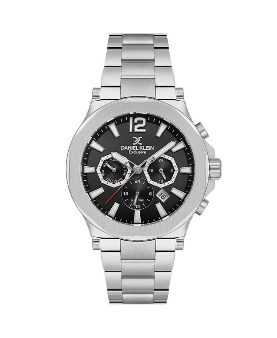 DANIEL KLEIN Men Analog Quartz Casual Watch Classic Dress Black Dial Waterproof