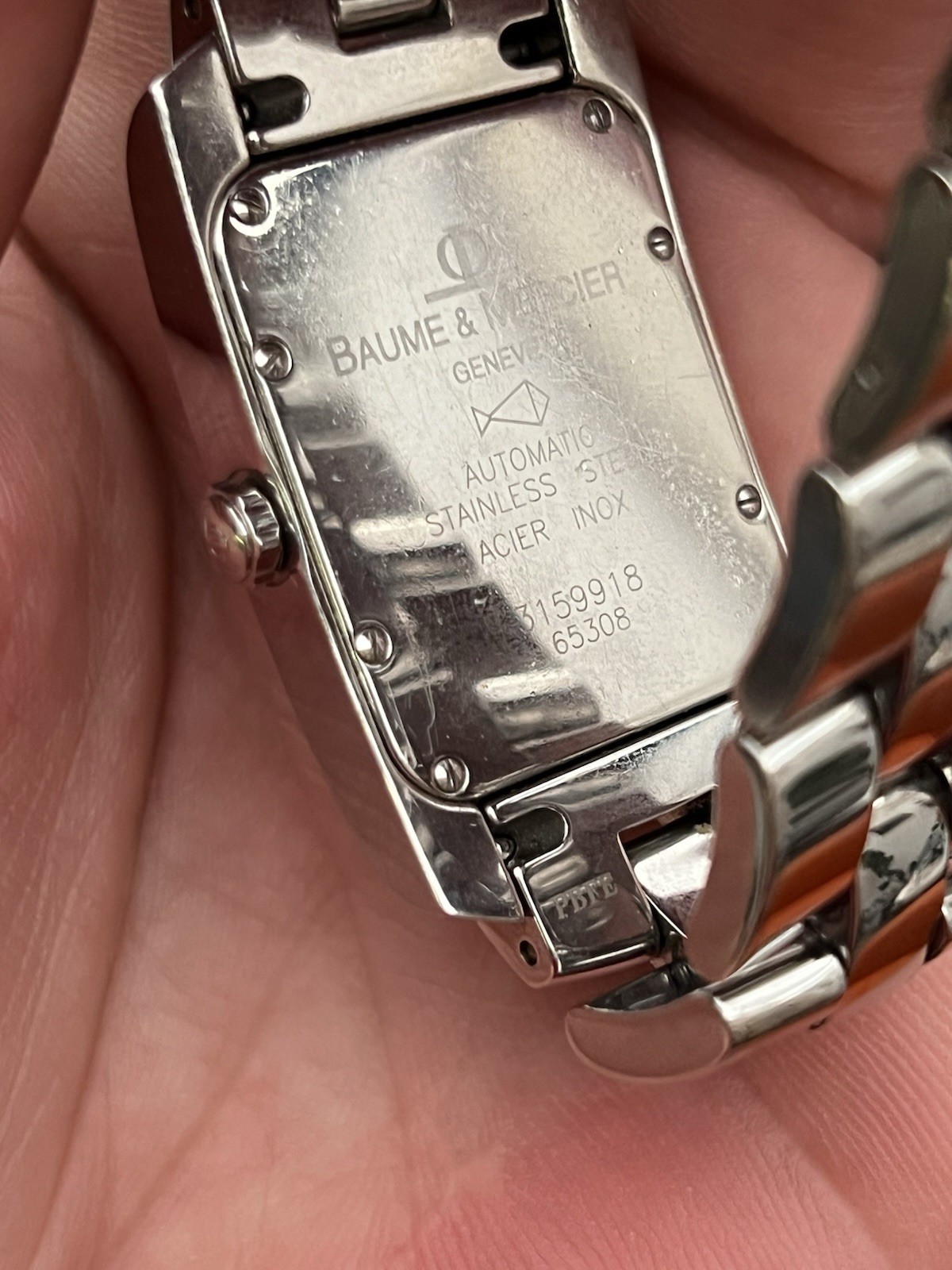 Baume & Mercier Hampton White Men’s Watch – 65308