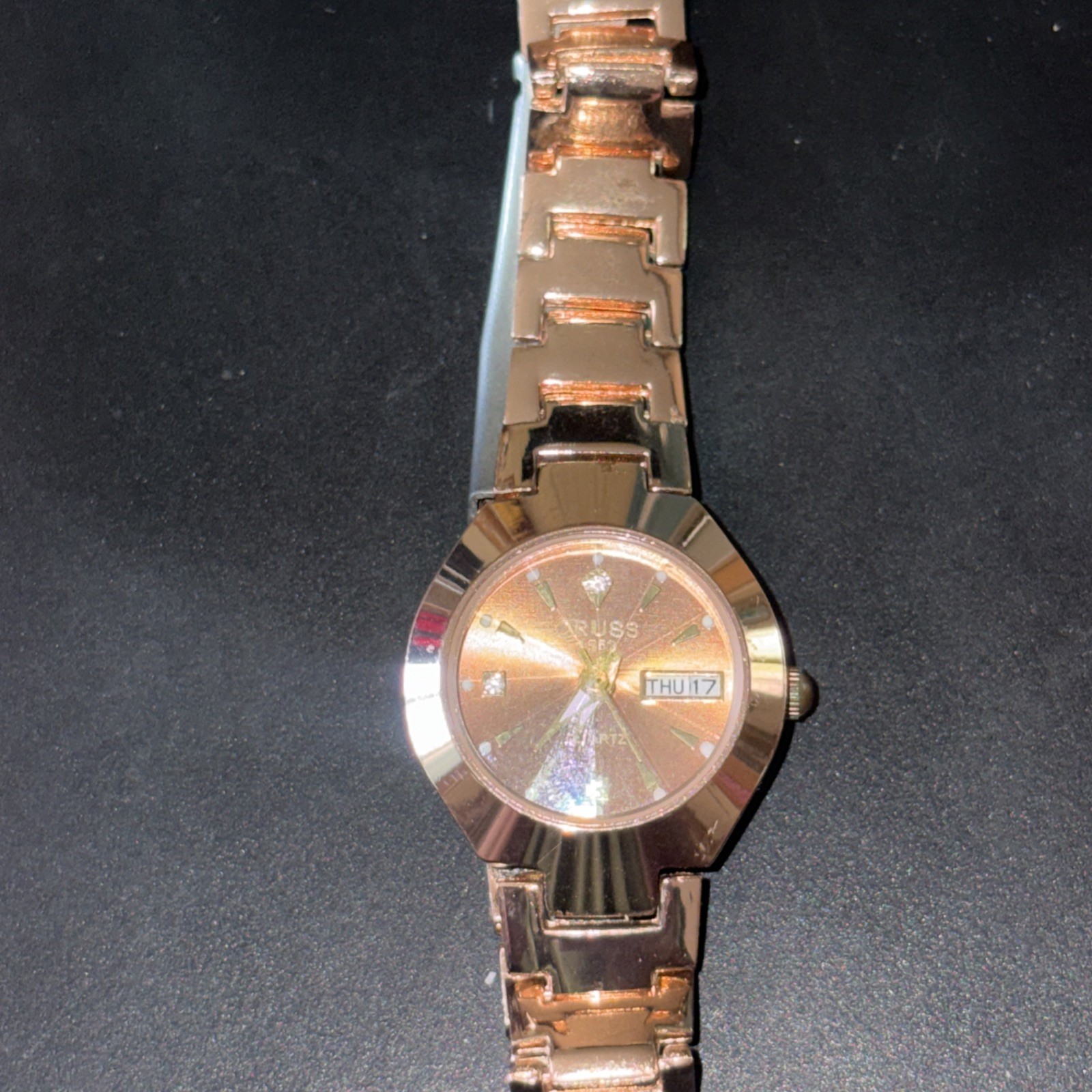 Oruss 1853 Copper Toned Ladies Watch For Parts Only. Not Working