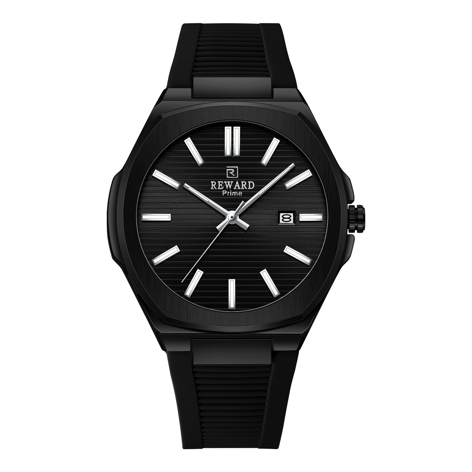 REWARD Men’s Business Luminous Waterproof Leisure Calendar Quartz Wristwatch